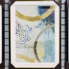 Modern living room decorative paintings, corridor entrance murals, hotel display paintings, three-part couplets Specification image